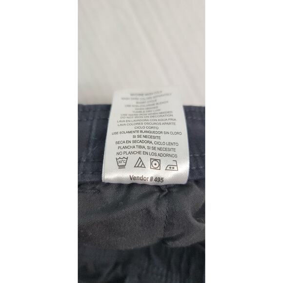 Tahari Pull On Cargo Jogger Pants Womens Medium Black High Rise Pockets Cotton - Picture 8 of 12